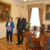 Delegacja z Odeskiego Narodowego Uniwersytetu Morskiego  w jarosławskiej PWSTE w ramach programu Erasmus+