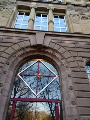 Marek Tytuła z II roku informatyki PWSTE w Jarosławiu na studiach z Erasmusem+ w niemieckiej Hochschule für Technik w Stuttgart