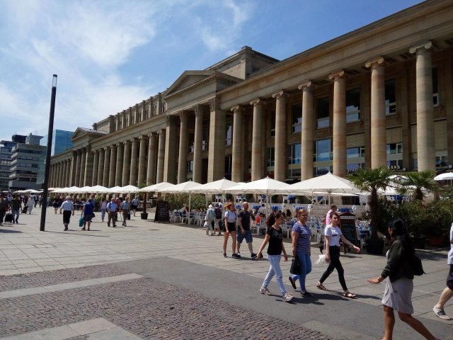 Marek Tytuła z II roku informatyki PWSTE w Jarosławiu na studiach z Erasmusem+ w niemieckiej Hochschule für Technik w Stuttgart