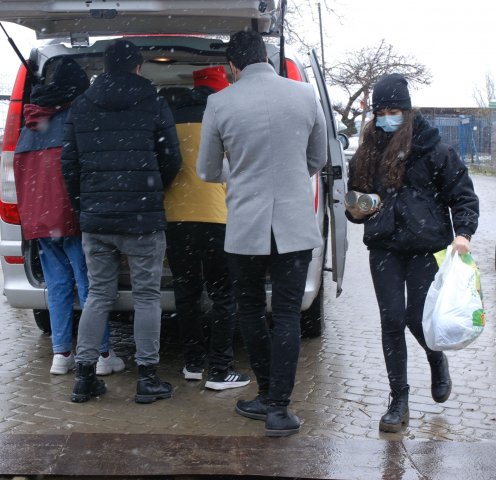 II WIZYTA U KOCHANYCH ZWIERZAKÓW  ZE SCHRONISKA W ORZECHOWCACH - 05.03.2021 r.