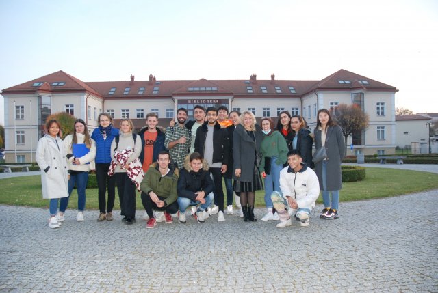 Associate Prof. Anastasiia Pandas, PhD z odeskiej Państwowej Akademii Budownictwa i Architektury w PWSTE w Jarosławiu w ramach programu Erasmus+ - 25-29.10.2021 r.