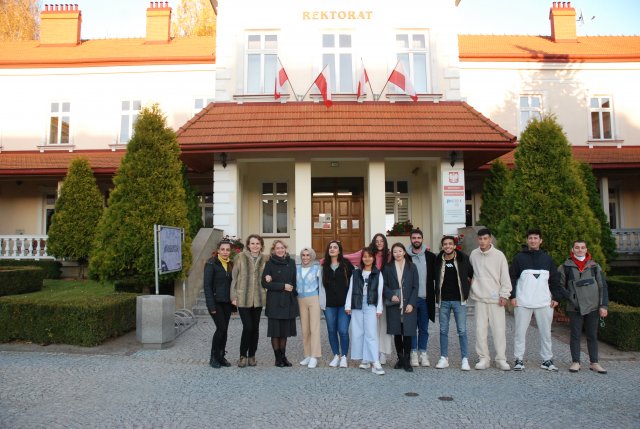 Associate Prof. Anastasiia Pandas, PhD z odeskiej Państwowej Akademii Budownictwa i Architektury w PWSTE w Jarosławiu w ramach programu Erasmus+ - 25-29.10.2021 r.