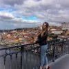Alina Nimchuk, studentka zarządzania PWSTE w Jarosławiu podczas semestru w ramach programu Erasmus+ w Escola Superior de Tecnologias de Fafe