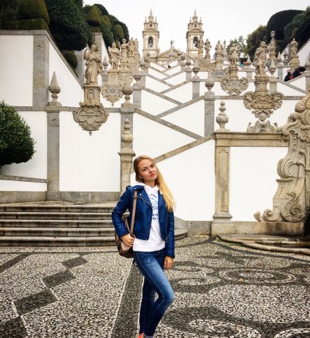 Studentka zarządzania Alina Shkurko podczas wyjazdu na studia Erasmus+ do Instituto Politecnico do Porto w Portugalii – planowany okres mobilności: 19.09.2016 r.-03.02.2017 r.