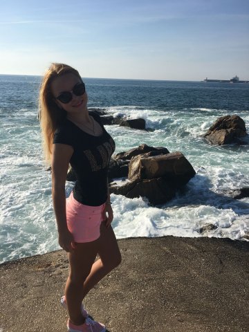 Studentka zarządzania Alina Shkurko podczas wyjazdu na studia Erasmus+ do Instituto Politecnico do Porto w Portugalii – planowany okres mobilności: 19.09.2016 r.-03.02.2017 r.