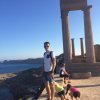 Studenci PWSTE w Jarosławiu na greckiej Rodos z Erasmusem+: Olishkevych Artur Vitalik Kondrenko Maksym Holovchenko
