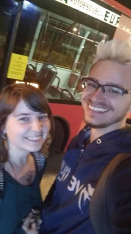 Danylo Kazakov na studiach w ramach Erasmusa+ na hiszpańskim Uniwersytecie w Granadzie