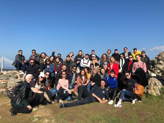 Student PWSTE na studiach na Istanbul Aydin University w Turcji