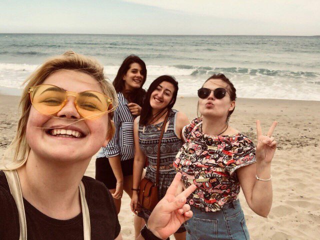 Mariia Klak, studentka PWSTE podczas semestru letniego 2017/2018 na Universidad Politécnica de Cartagena w ramach programu Erasmus+