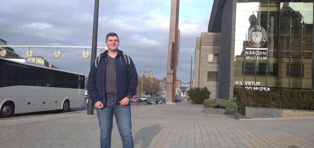 Roman Krasovskyi - student zarządzania PWSTE w Jarosławiu na poziomie magisterskim spędził semestr letni 2019/2020 na czeskim Metropolitan University Prague ! ! !