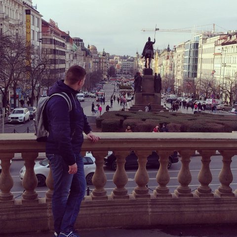 Roman Krasovskyi - student zarządzania PWSTE w Jarosławiu na poziomie magisterskim spędził semestr letni 2019/2020 na czeskim Metropolitan University Prague ! ! !