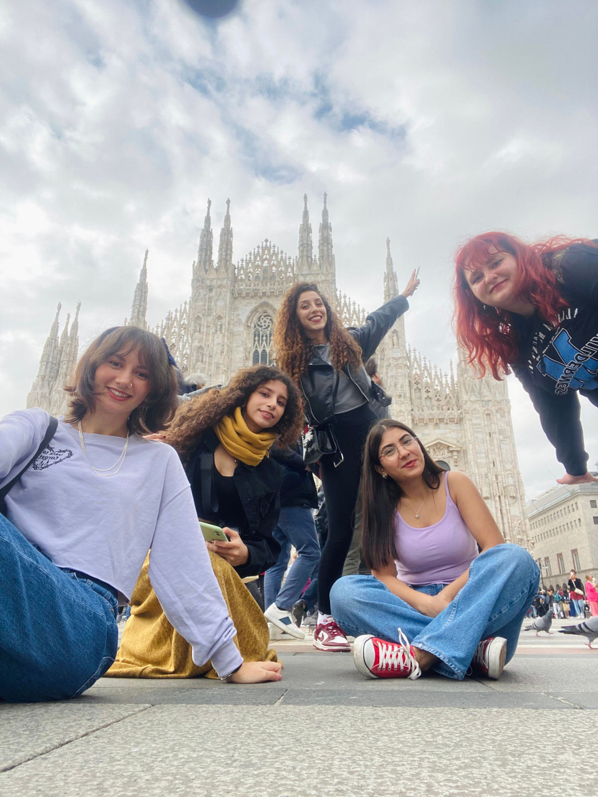 erasmus students in italy