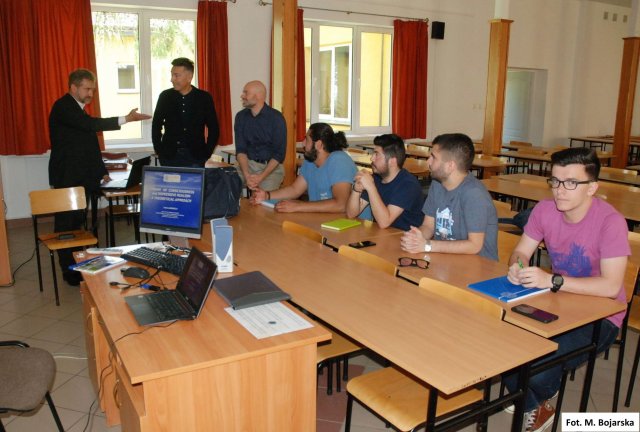  Wykłady kadry z Malty dla zagranicznych studentów przebywających w PWSTE w ramach Erasmusa+ 