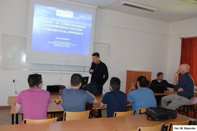  Wykłady kadry z Malty dla zagranicznych studentów przebywających w PWSTE w ramach Erasmusa+ 