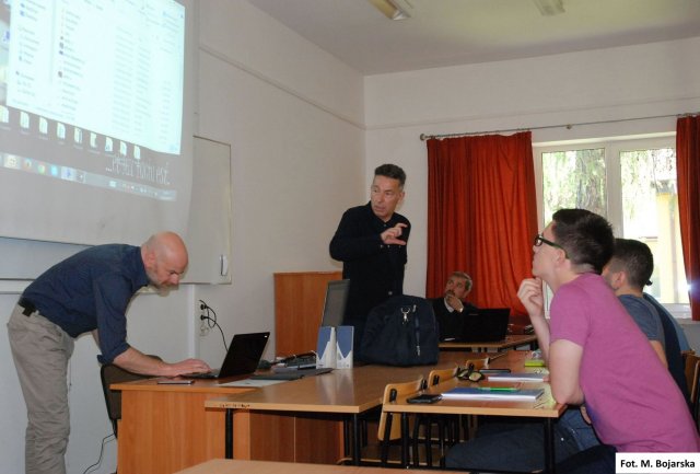  Wykłady kadry z Malty dla zagranicznych studentów przebywających w PWSTE w ramach Erasmusa+ 